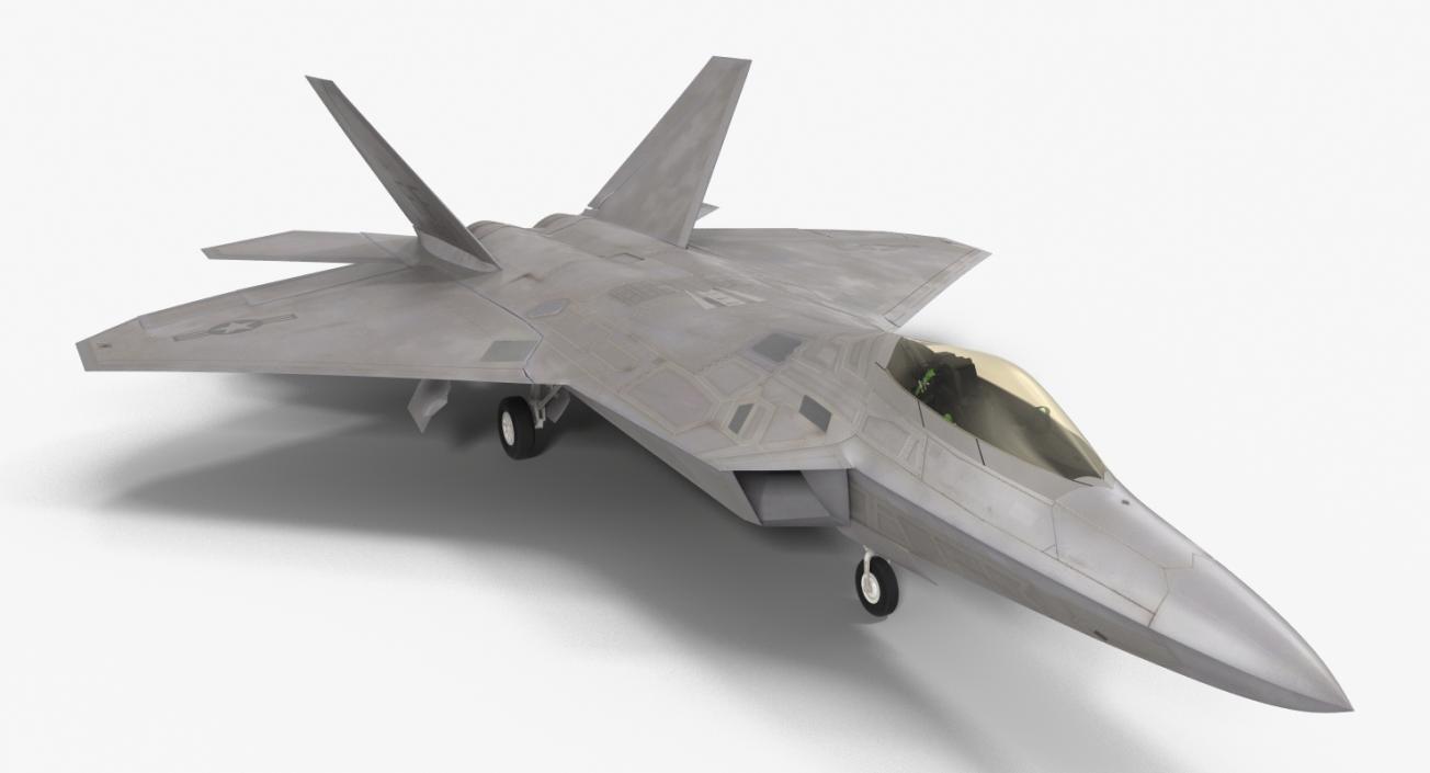 3D F-22 Raptor