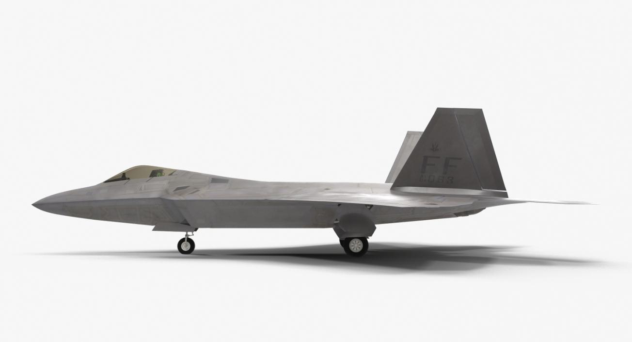 3D F-22 Raptor