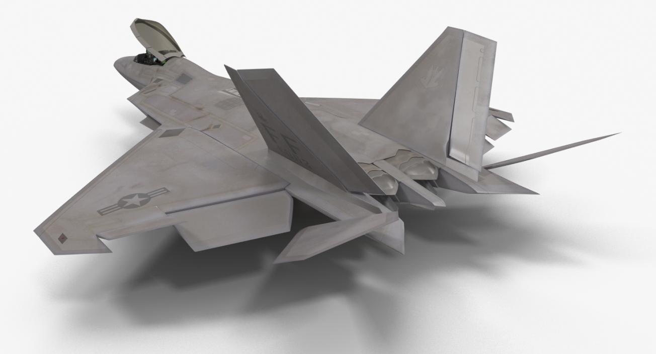 3D F-22 Raptor