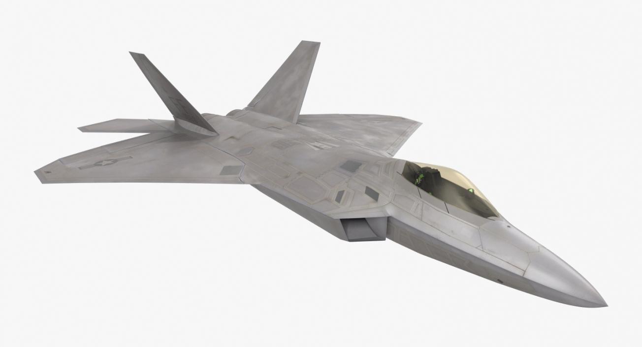 3D F-22 Raptor