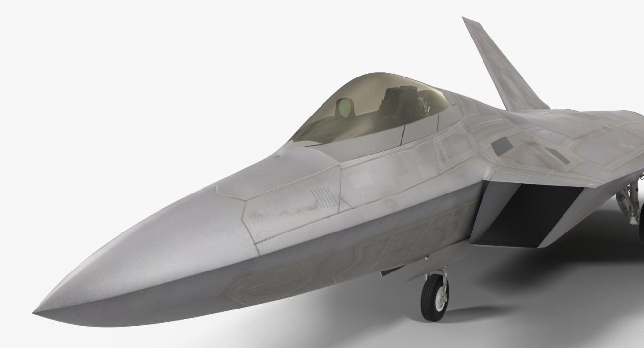 3D F-22 Raptor