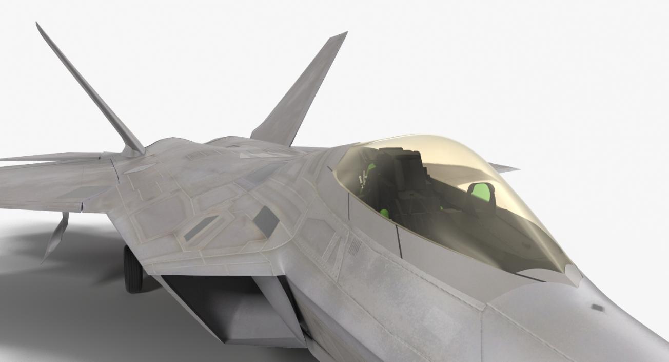 3D F-22 Raptor