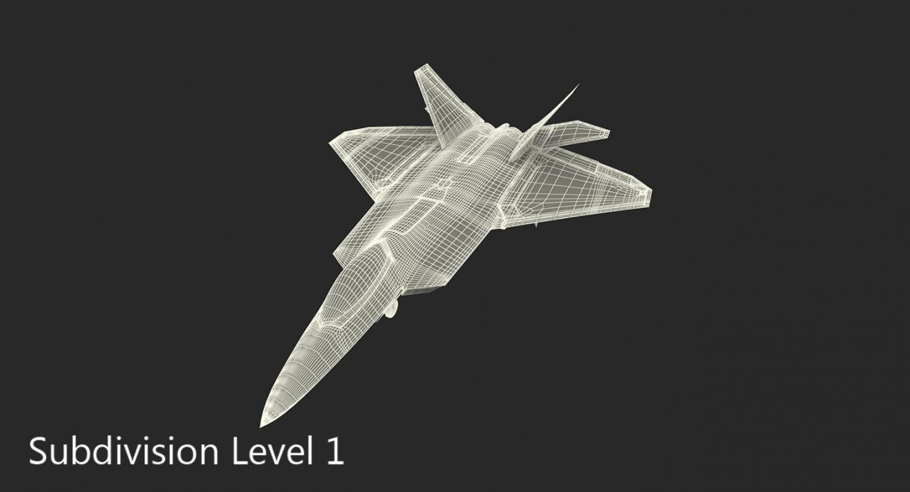 3D F-22 Raptor