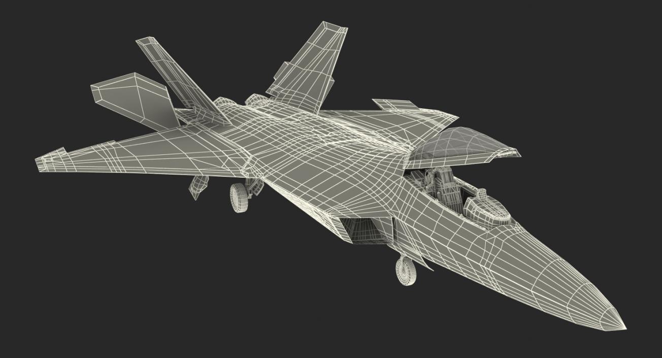 3D F-22 Raptor