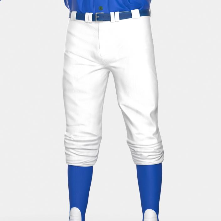 Baseball Player Outfit Mets 3 3D model