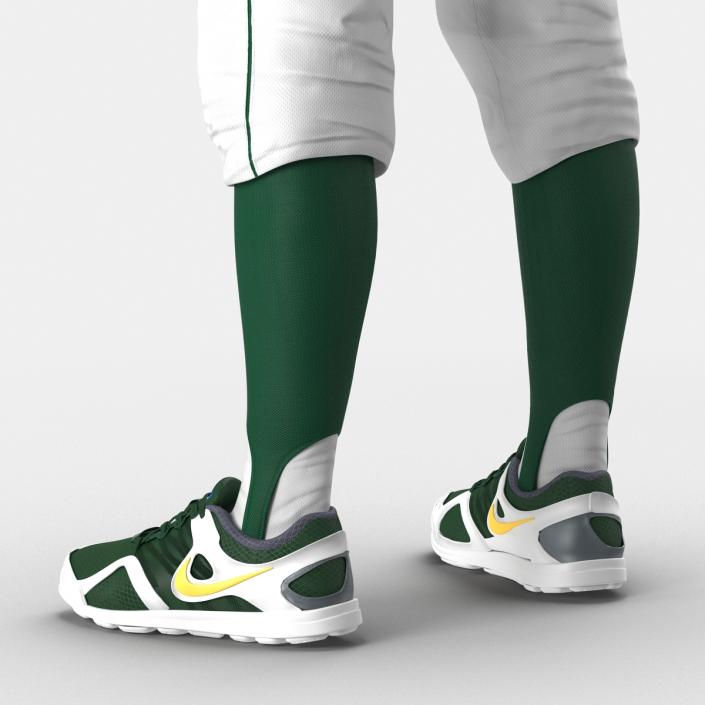 Baseball Player Outfit Athletics 3 3D model