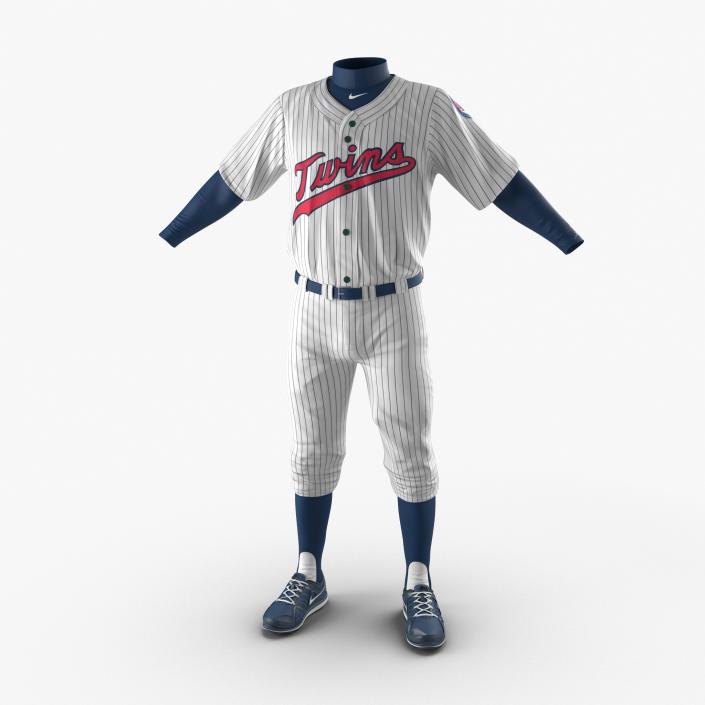 3D model Baseball Player Outfit Twins 3