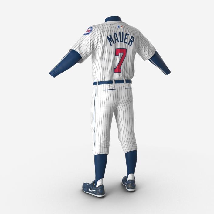 3D model Baseball Player Outfit Twins 3