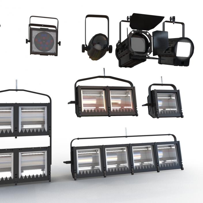 3D model Stage Lighting Collection