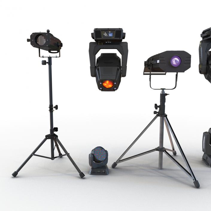 3D model Stage Lighting Collection