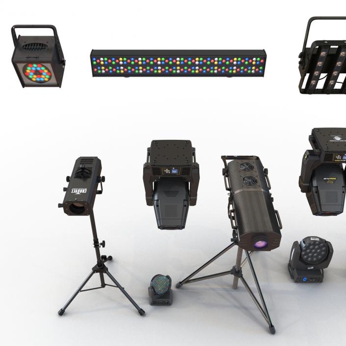 3D model Stage Lighting Collection