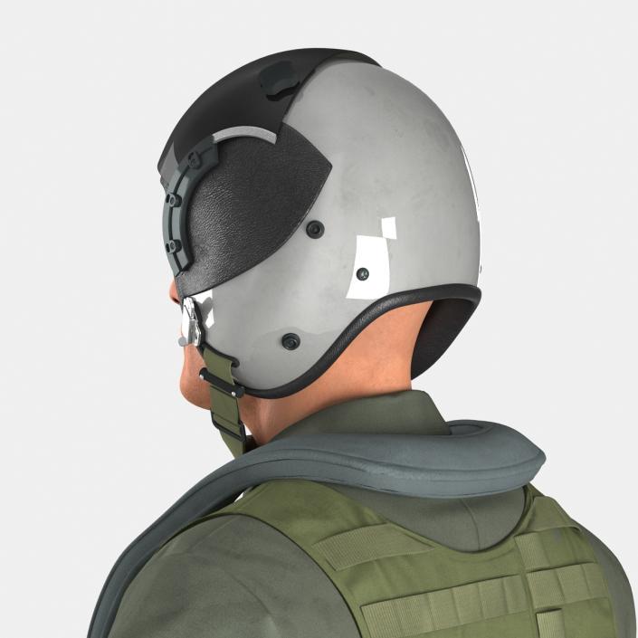 3D Military Jet Fighter Pilot