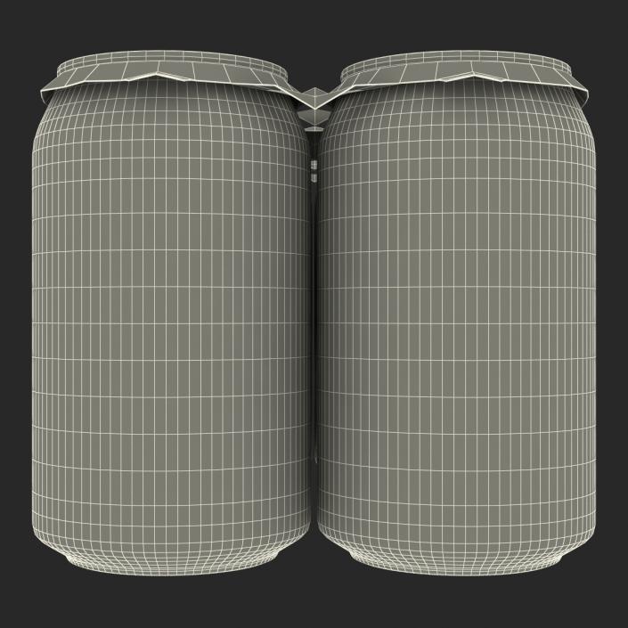 Six Pack of Cans Mirinda 3D model