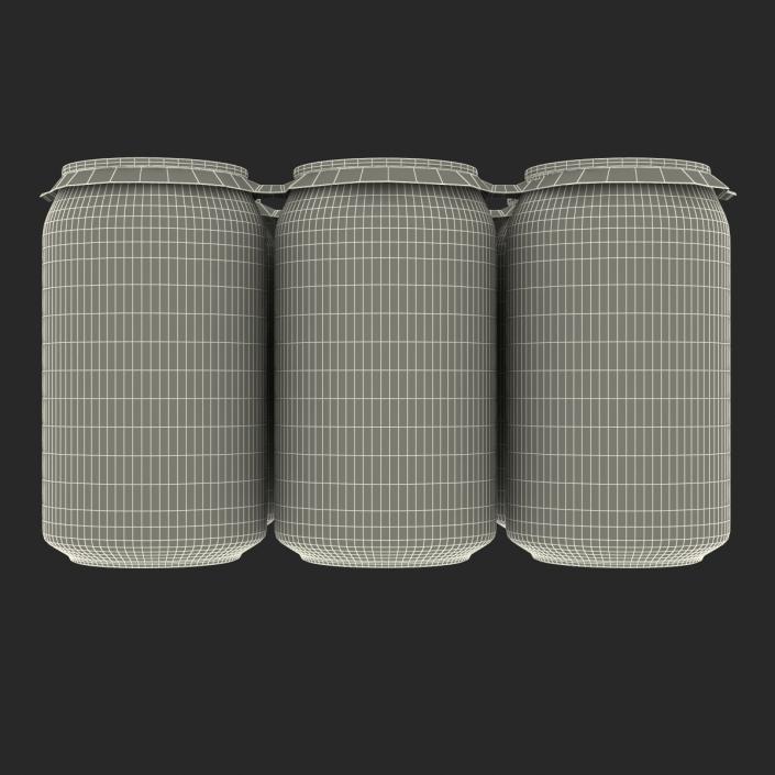 Six Pack of Cans Pepsi 3D