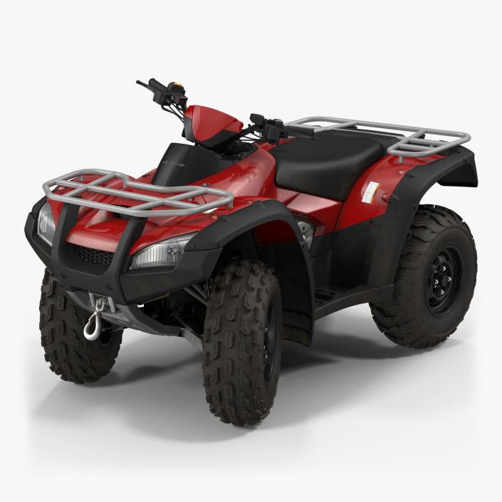 3D ATV Bike Generic Rigged model