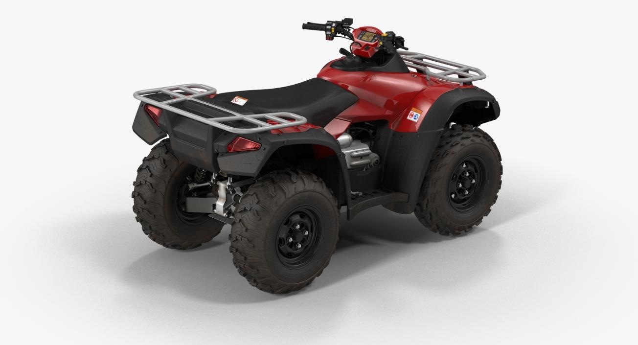 3D ATV Bike Generic Rigged model