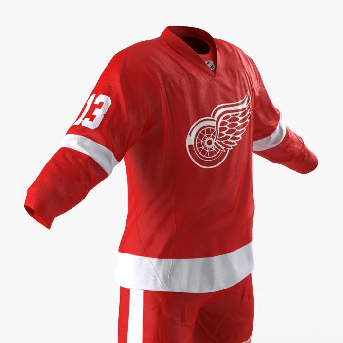 Hockey Clothes Detroit Red Wings 3D