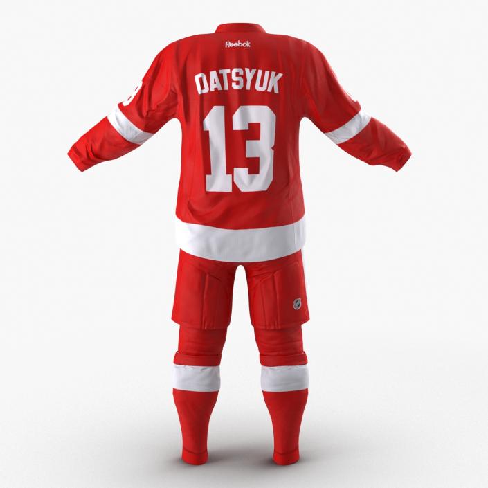 Hockey Clothes Detroit Red Wings 3D