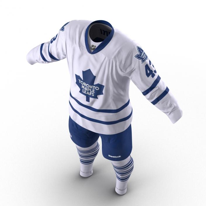 Hockey Clothes Toronto Maple Leafs 3D model