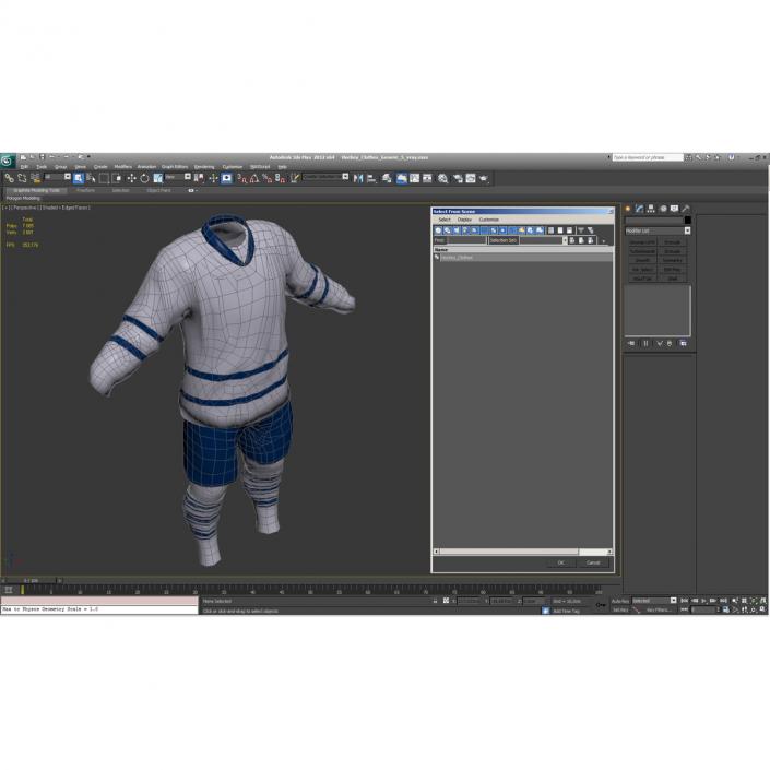 Hockey Clothes Generic 5 3D model