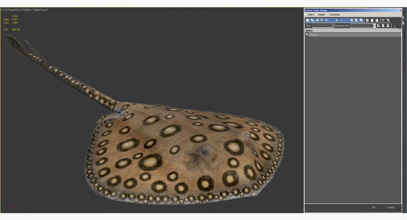 River Stingray 3D model