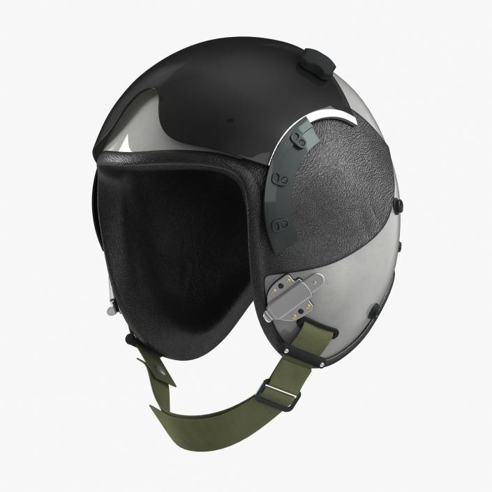 3D Military Pilot Helmet 2 model