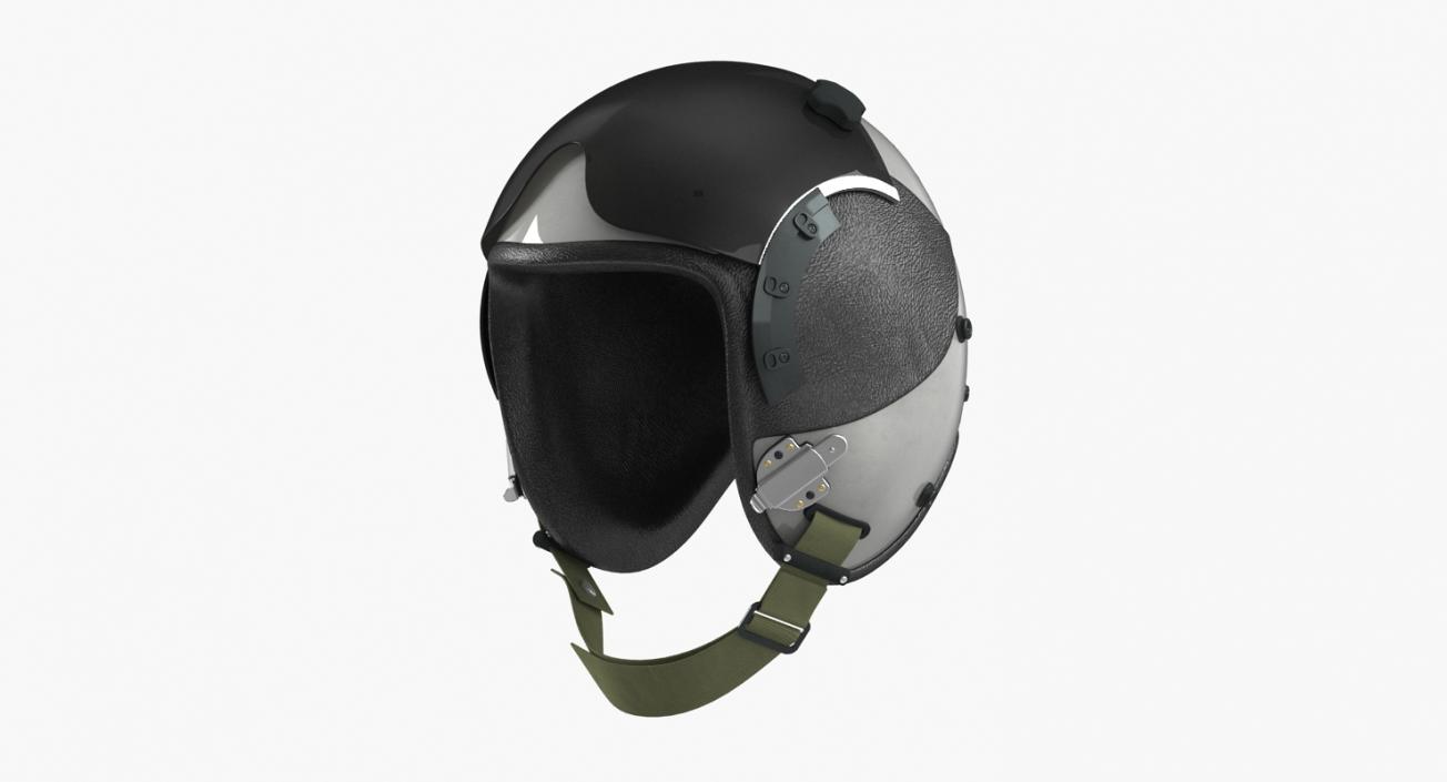 3D Military Pilot Helmet 2 model