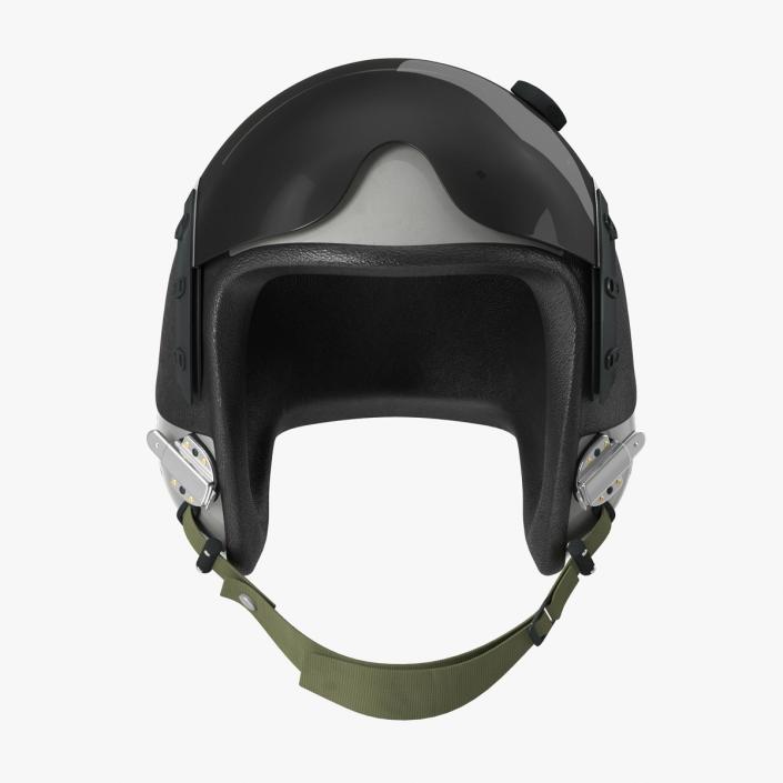 3D Military Pilot Helmet 2 model