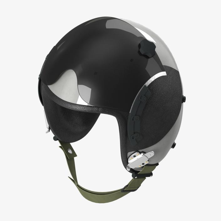 3D Military Pilot Helmet 2 model