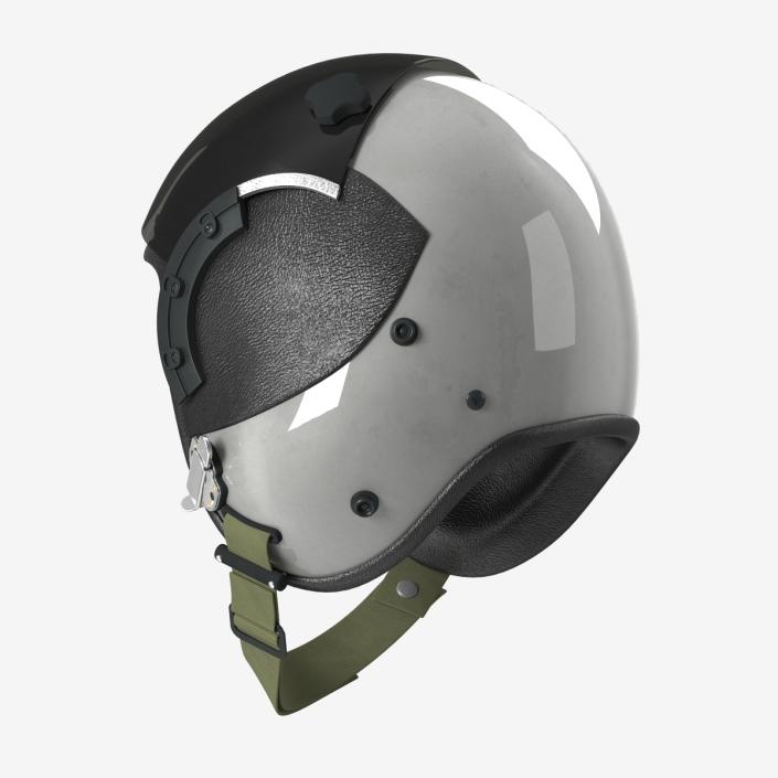 3D Military Pilot Helmet 2 model