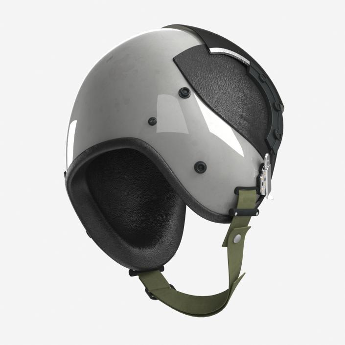 3D Military Pilot Helmet 2 model