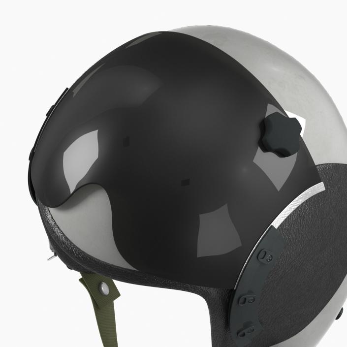 3D Military Pilot Helmet 2 model