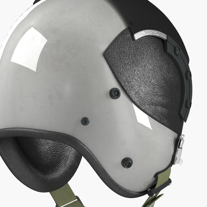 3D Military Pilot Helmet 2 model