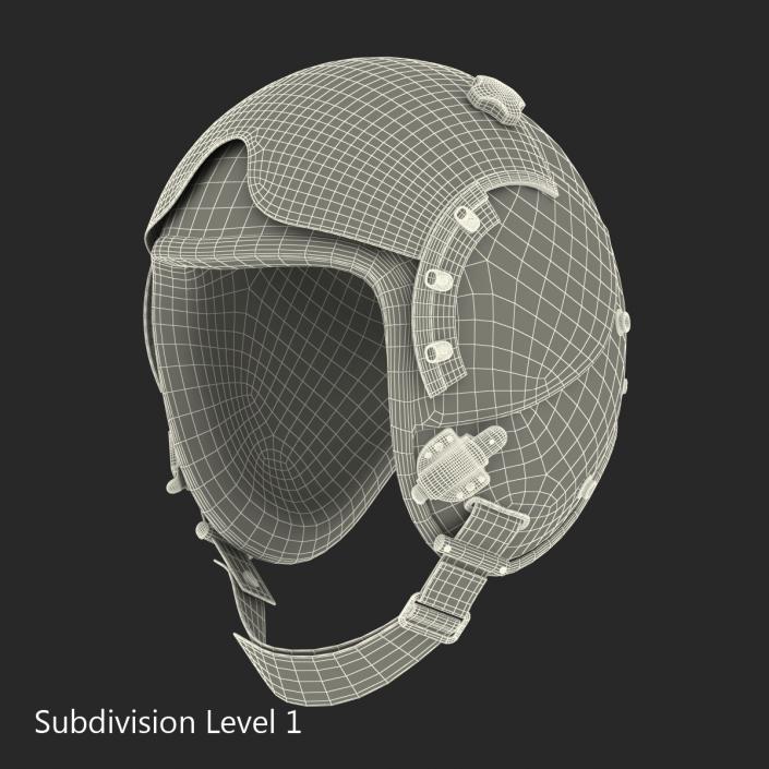 3D Military Pilot Helmet 2 model