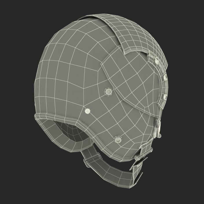 3D Military Pilot Helmet 2 model