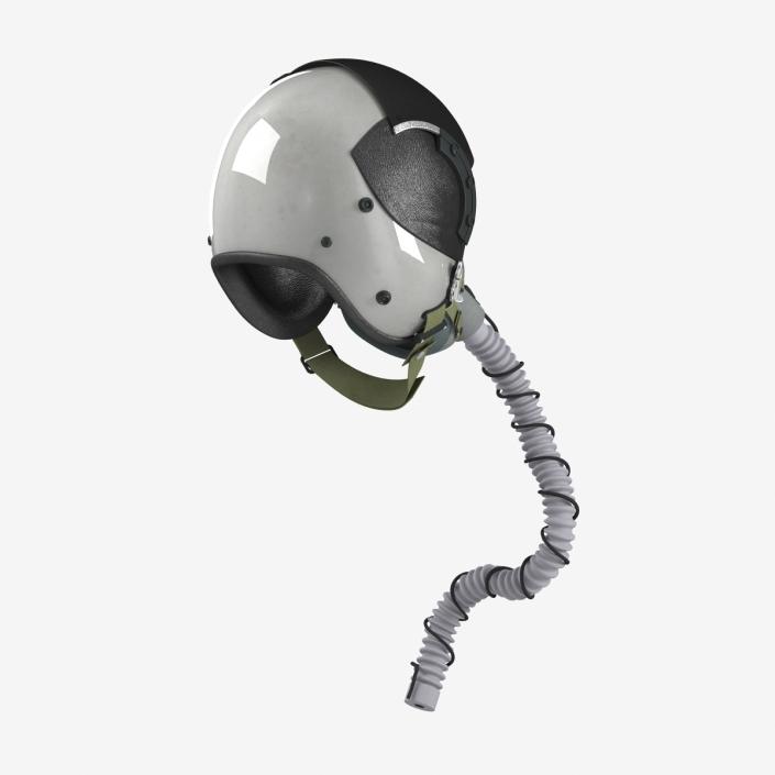 US Military Pilot Helmet 3D model