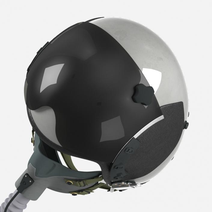 US Military Pilot Helmet 3D model