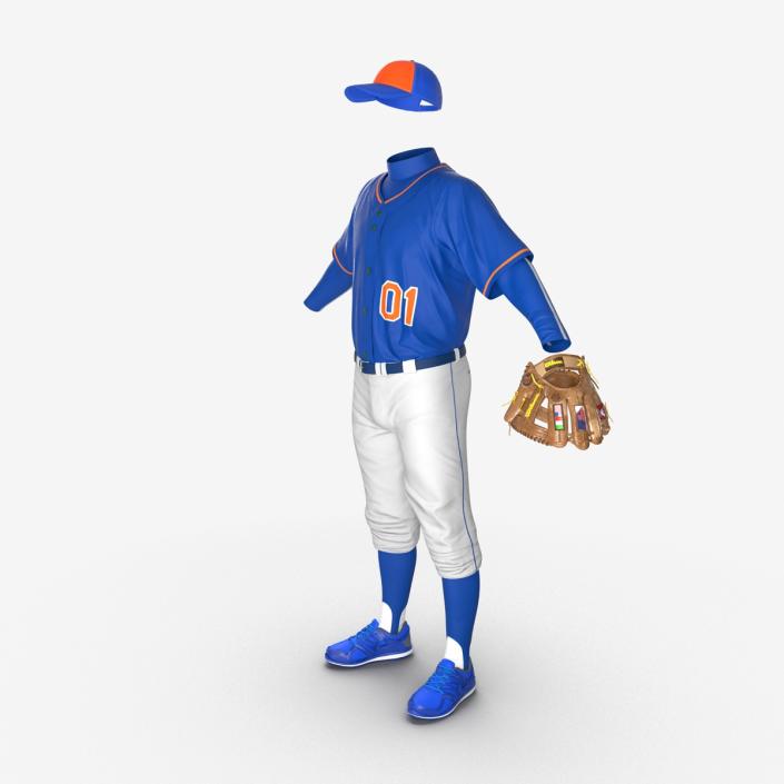 Baseball Player Outfit Generic 6 3D