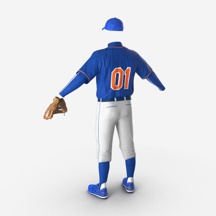 Baseball Player Outfit Generic 6 3D