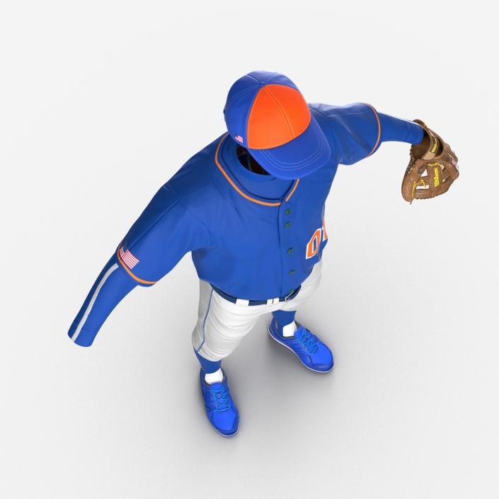 Baseball Player Outfit Generic 6 3D