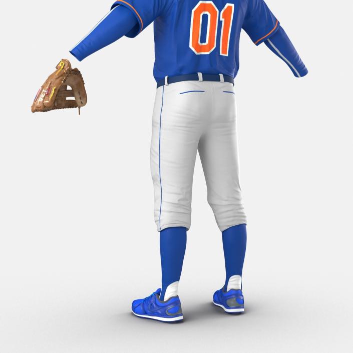 Baseball Player Outfit Generic 6 3D