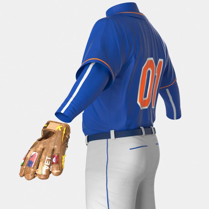 Baseball Player Outfit Generic 6 3D