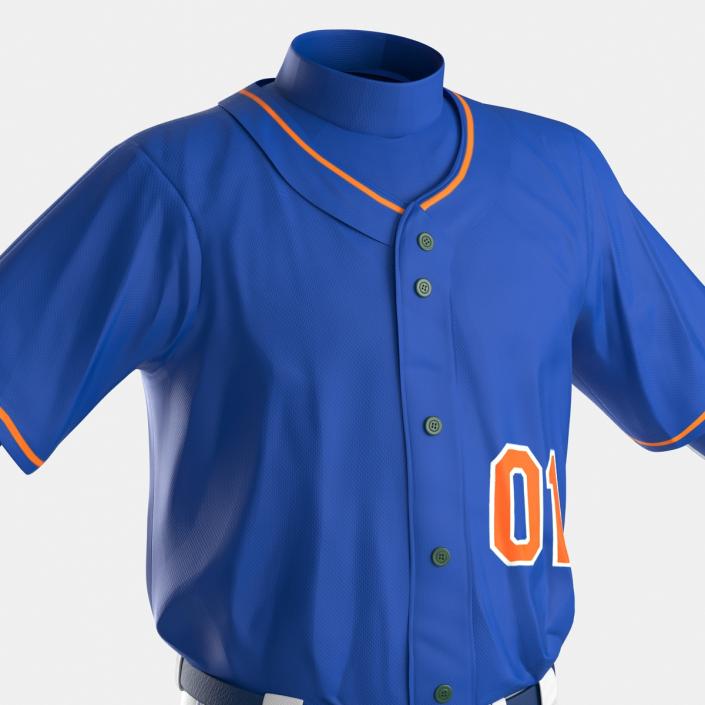 Baseball Player Outfit Generic 6 3D