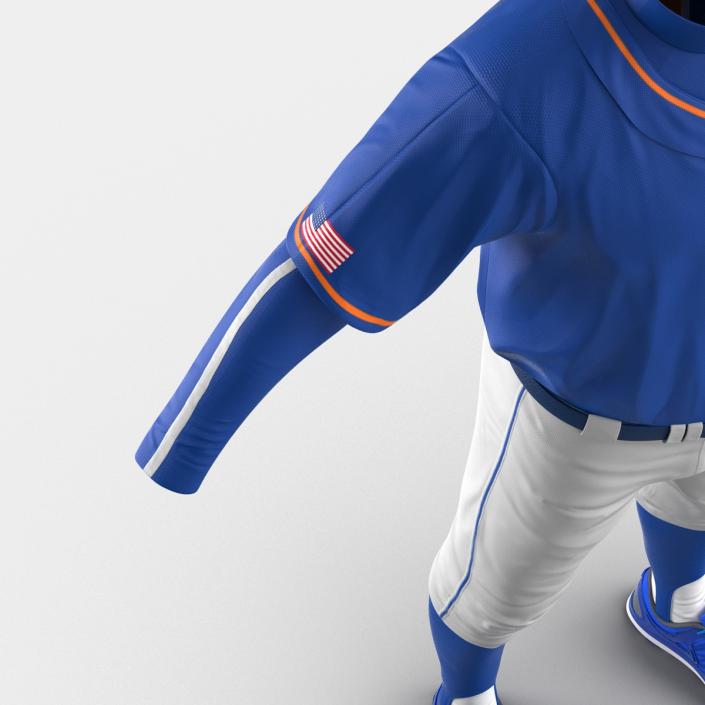 Baseball Player Outfit Generic 6 3D