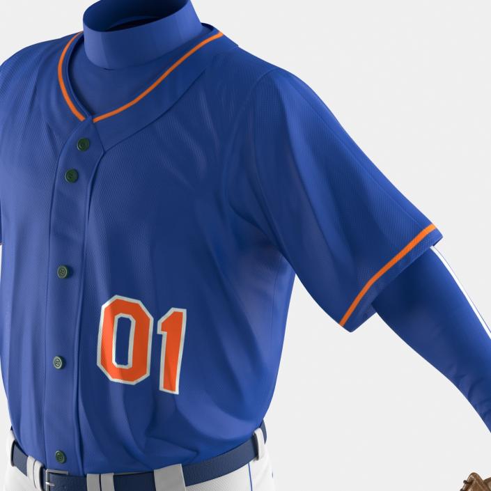 Baseball Player Outfit Generic 6 3D