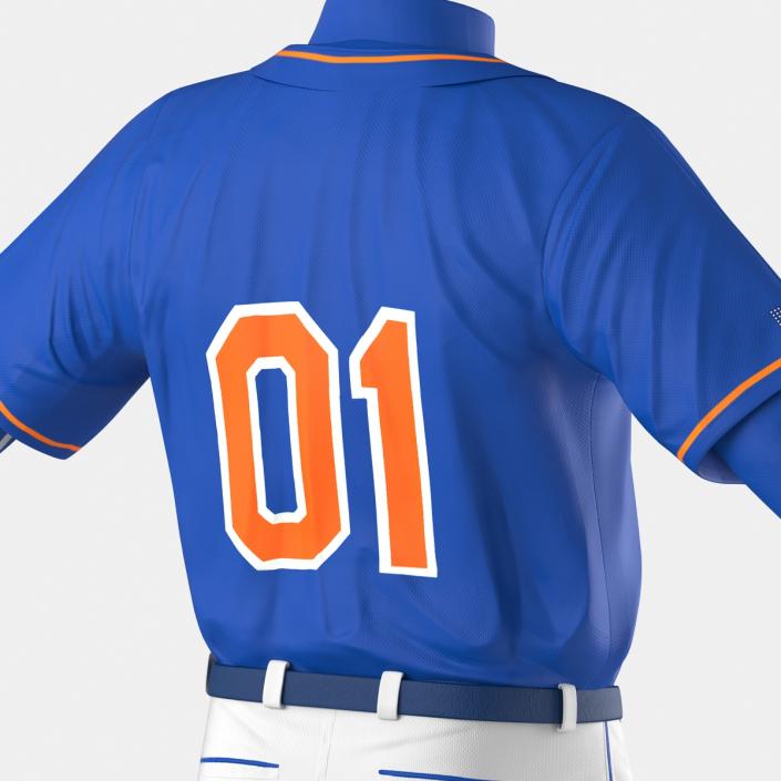 Baseball Player Outfit Generic 6 3D