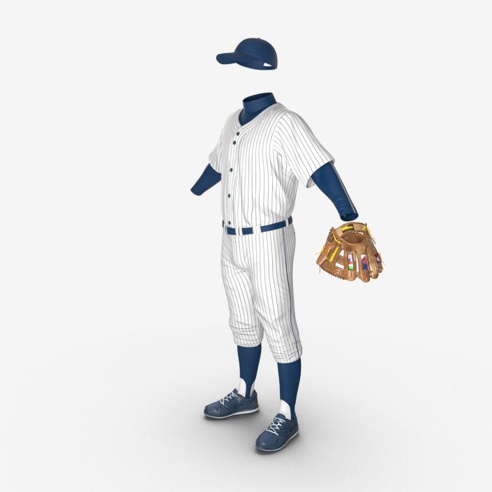 Baseball Player Outfit Generic 9 3D