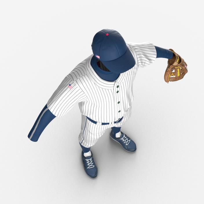 Baseball Player Outfit Generic 9 3D