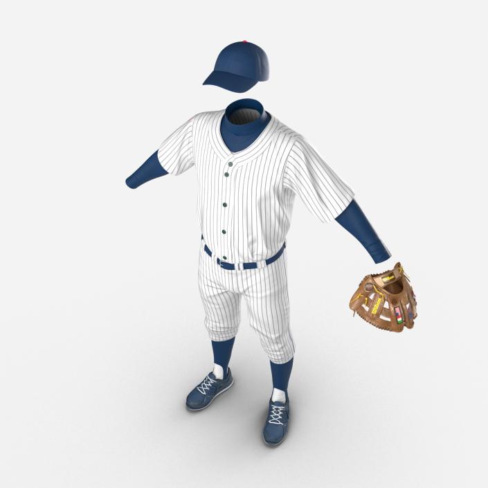 Baseball Player Outfit Generic 9 3D