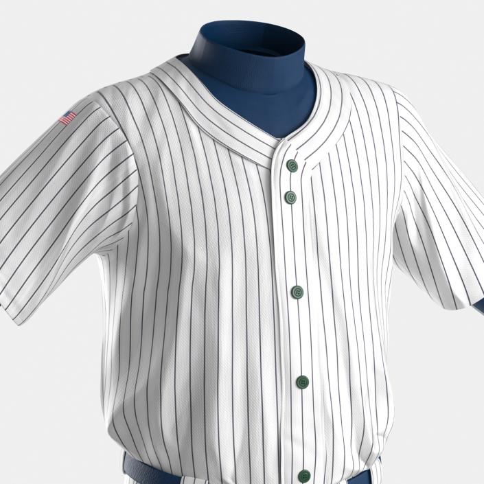 Baseball Player Outfit Generic 9 3D